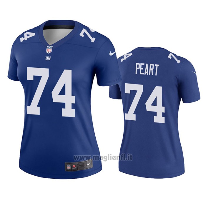 Maglia NFL Legend Donna New York Giants Matt Peart Blu